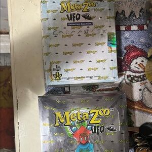 Factory sealed 2- 1st edition UFO Collectible Card Game Set